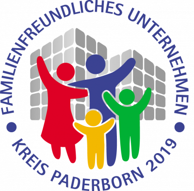 familienfreundliches Unternehmen Kreis Paderborn Auszeichnung Sigel Logo
