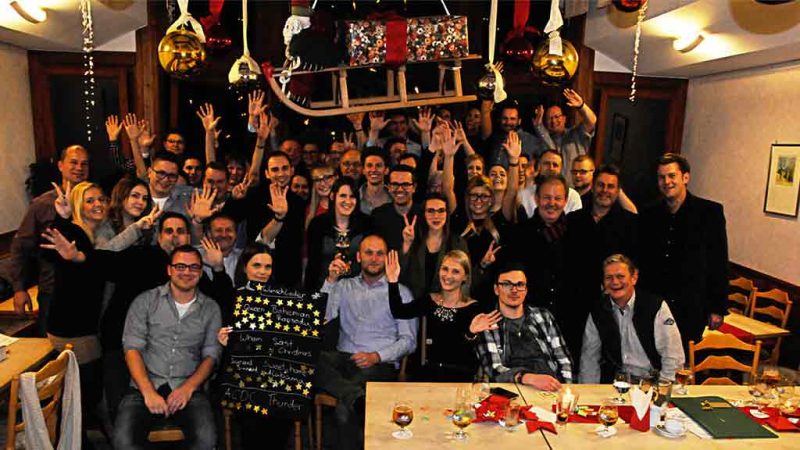 ecoprotec Weihnachtsfeier 2015 Gruppenbild