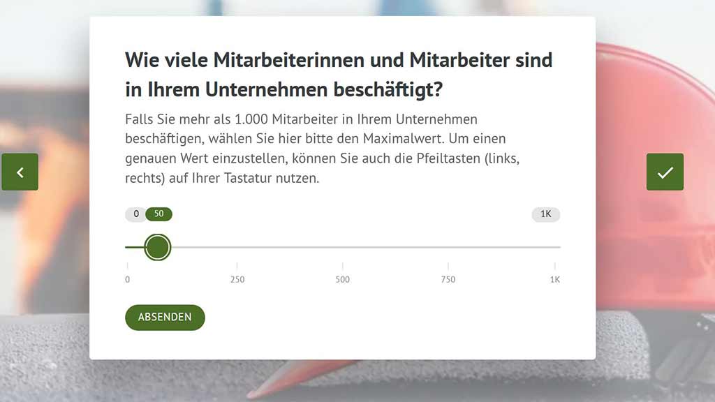 KOsten Fachkraft für Arbeitssicherheit Unternehmen Größe Frage Umfrage Kalkulation