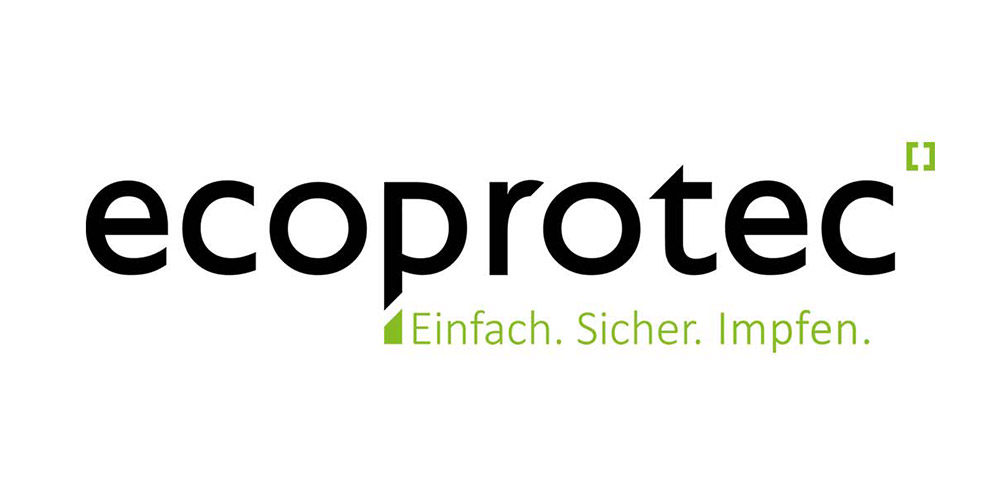 ecoprotec Impfaktion Logo Einfach. Sicher. Impfen.