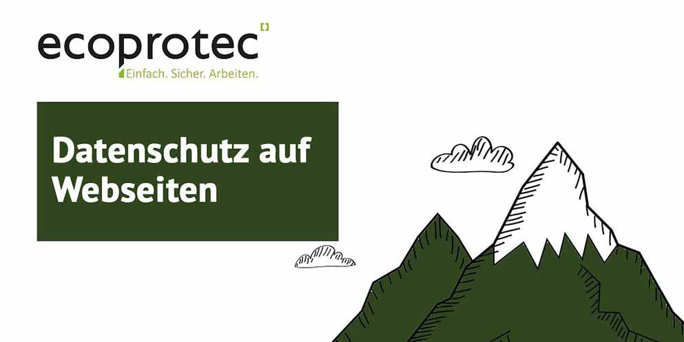 Datenschutz auf Webseiten Homepages Websites ecoprotec Magazin Vorschaubild