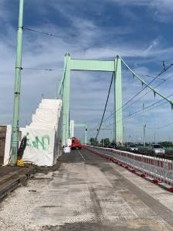 Baustelle Mülheimer Brücke Köln