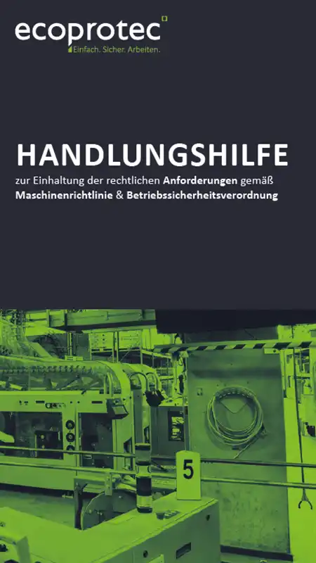 Handlungshilfe PDF Download gemäß Maschinenrichtlinie zur CE-Kennzeichnung