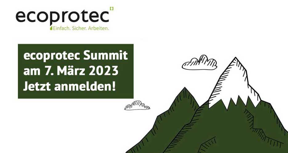 ecoprotec Summit März 2023 - Jetzt kostenfrei anmelden