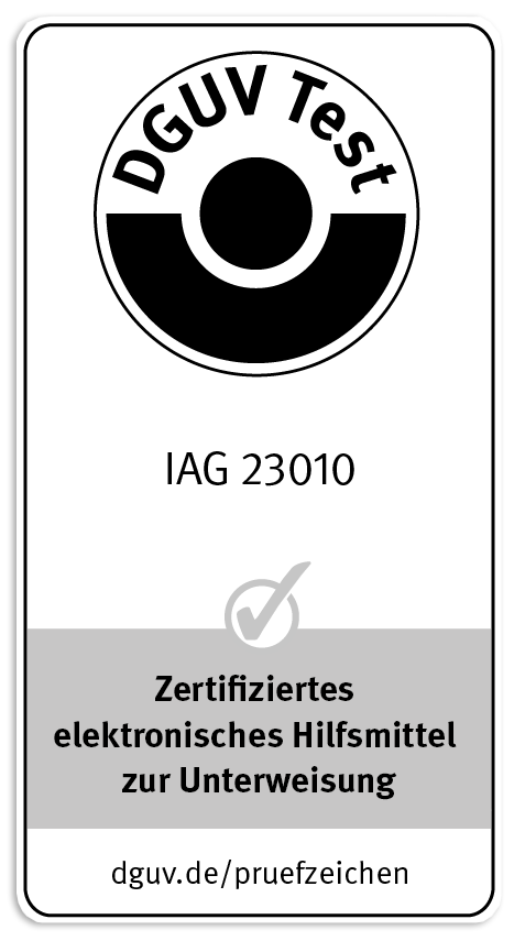 Zertifiziertes elektronisches Hilfsmittel zur Unterweisung