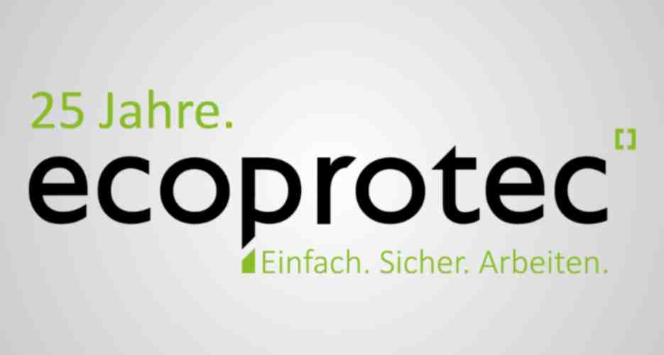 Wir feiern gemeinsam mit Ihnen 25 Jahre ecoprotec