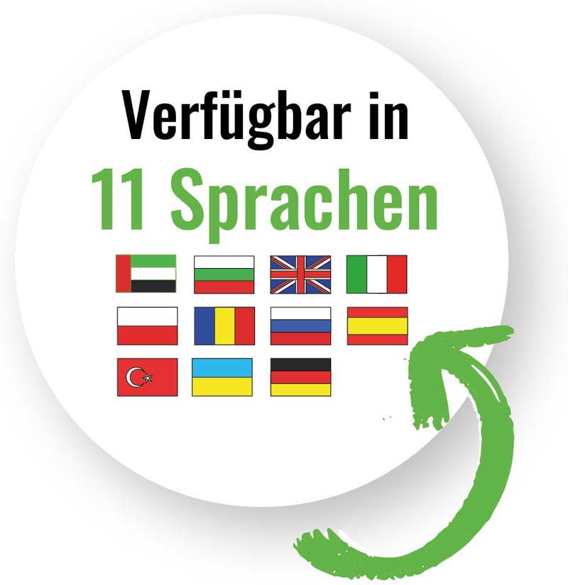 Psychische Gefährdungsbeurteilung mit ecoprotec PHIT in 11 unterschiedlichen Sprachen
