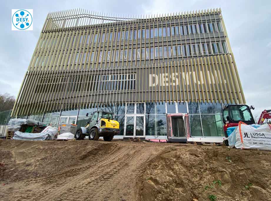 Success Story ecoprotec DESY Hamburg 2026 Neubau des Besucherzentrums des Forschungszentrums der Helmholtz-Gemeinschaft DESY in Hamburg 2026