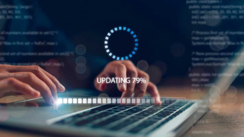 Software-Update Sicherheitsupdates von Maschinen Software im Hinblick auf wesentliche Veränderungen einer Maschine