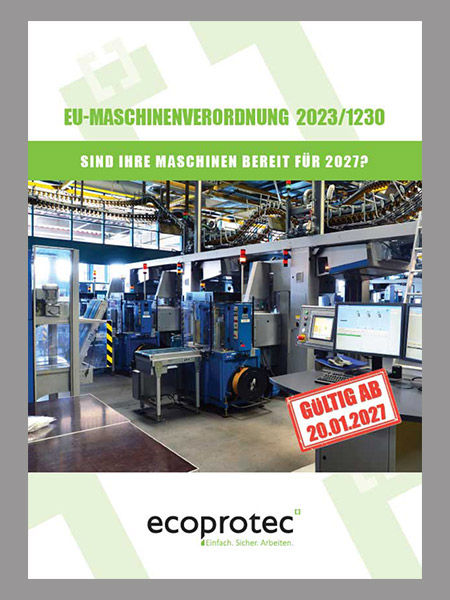 EU-Maschinenverordnung 2027 PDF kostenfreies Whitepaper von ecoprotec zum Download